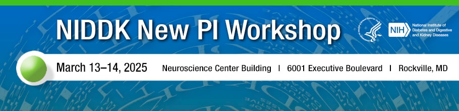 NIDDK New PI Workshop Banner