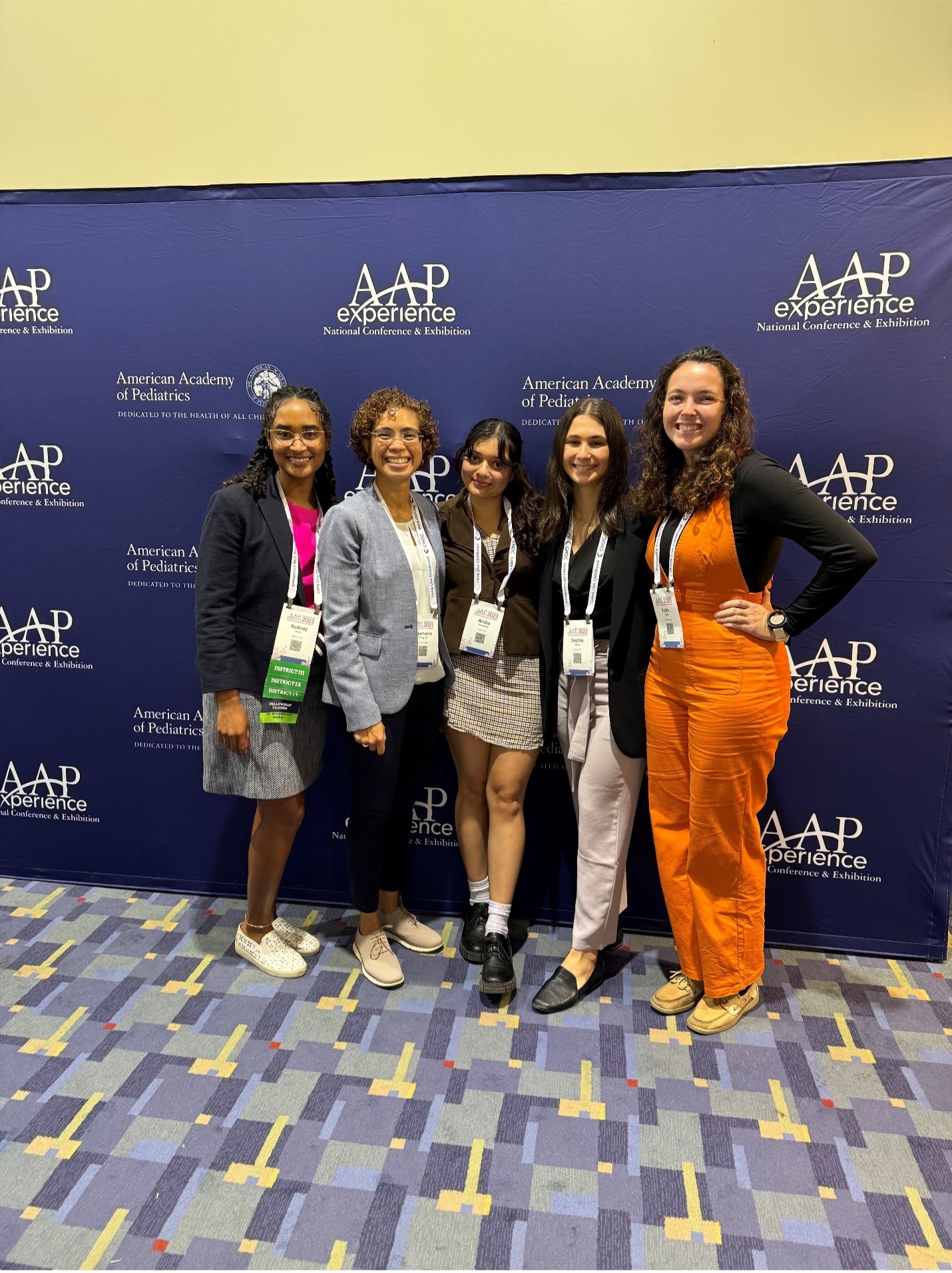 Chung Group at the 2023 American Academy of Pediatrics National Conference and Exhibition.