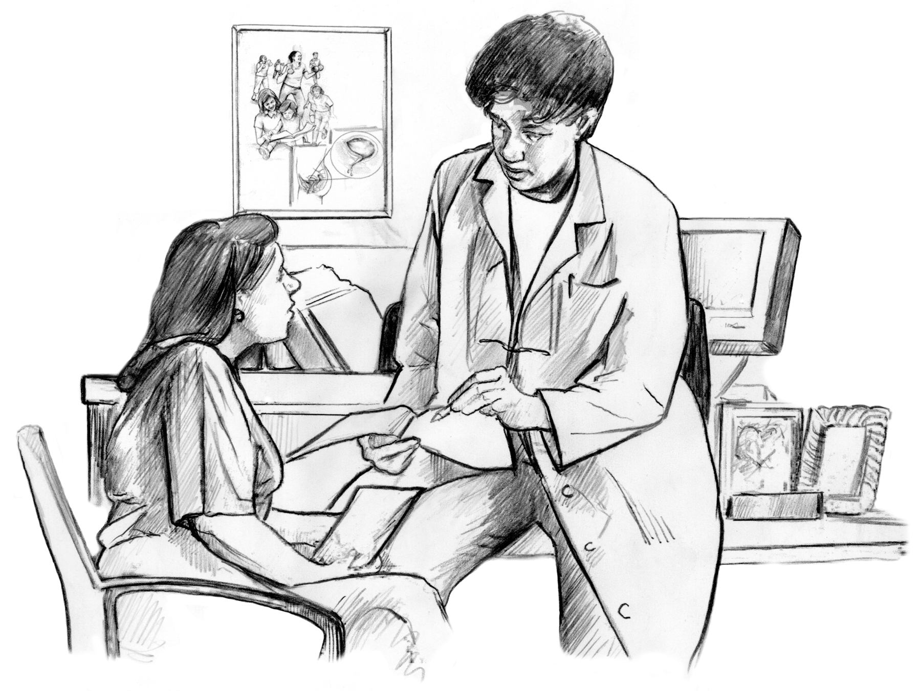 Female patient and female doctor talking in the doctor's office - Media  Asset - NIDDK